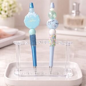x2 Beaded Pens Handcrafted